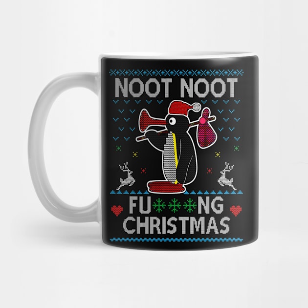 Noot Noot Pingu Ugly Christmas by AllWellia